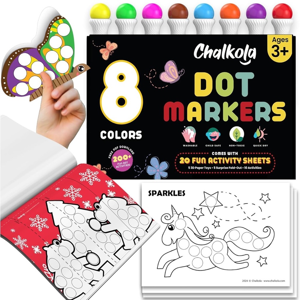 8 dot markers